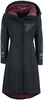 Harry Potter - Hedwig - Winterjas - Vrouwen - zwart