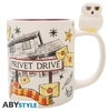 Harry Potter - Hedwig & Privet Drive - Kop - Unisex - meerkleurig