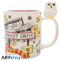 Harry Potter - Hedwig & Privet Drive - Kop - Unisex - meerkleurig