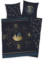Harry Potter - Hogwarts - Beddengoed - Unisex - meerkleurig