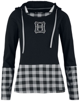 Harry Potter - Hogwarts - Trui met capuchon - Vrouwen - zwart
