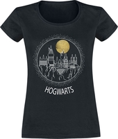 Harry Potter - Hogwarts Circle - T-shirt - Vrouwen - zwart