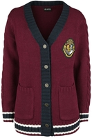 Harry Potter - Hogwarts Crest - Cardigan - Vrouwen - donkerrood