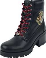 Harry Potter - Hogwarts Crest - Geveterde laarzen - Vrouwen - zwart