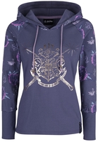 Harry Potter - Hogwarts Crest - Trui met capuchon - Vrouwen - lila