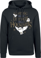 Harry Potter - Hogwarts Letter - Trui met capuchon - Mannen - zwart