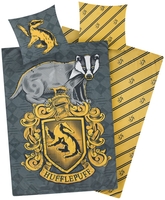Harry Potter - Hufflepuff - Beddengoed - Unisex - meerkleurig