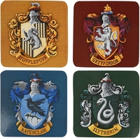 Harry Potter - Häuser Embleme - Viltje - Unisex - meerkleurig