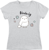 Harry Potter - Kids - Hedwig - T-shirt - Vrouwen - grijs