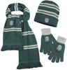 Harry Potter - Slytherin - Sjaal - Unisex - groen grijs
