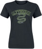 Harry Potter - Slytherin Sport Emblem - T-shirt - Vrouwen - zwart