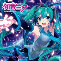Hatsune Miku - Wandkalender 2023 - Muurkalender - Unisex - meerkleurig