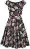 Hell Bunny - Lanah Mid Dress - Medium-lengte jurk - Vrouwen - meerkleurig