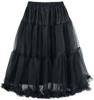 Hell Bunny - Polly Petticoat - Medium-lengte rok - Vrouwen - zwart
