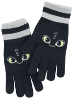 How To Train Your Dragon - Eyes - Handschoenen - Vrouwen - zwart grijs
