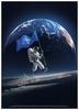 Humankind - Astronaut (glow in the dark) - Decoratieve Artikelen - Unisex - multicolor