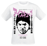 Ice Cube - Kanji - T-shirt - Mannen - wit