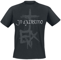 In Extremo - Schwarzkreuz - T-shirt - Mannen - zwart