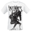 In Flames - Big Creature - T-shirt - Mannen - wit