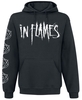 In Flames - Jesterhead White Raven - Trui met capuchon - Mannen - zwart