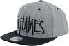 In Flames - Logo - Cap - Unisex - zwart grijs