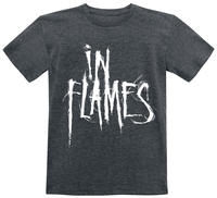 In Flames - Metal-Kids - Logo - T-shirt - Unisex - antraciet