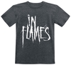 In Flames - Metal-Kids - Logo - T-shirt - Unisex - antraciet