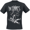 In Flames - Spaceman - T-shirt - Mannen - zwart