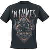In Flames - Temple Mask - T-shirt - Mannen - zwart
