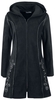 Innocent - Embroidered Fleece Hood - Vest met capuchon - Vrouwen - zwart