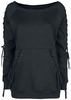 Innocent - Laced Sweatshirt - Sweatshirts - Vrouwen - zwart