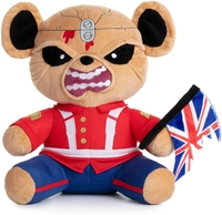 Iron Maiden - Eddie der Trooper Teddy Plüschfigur - Pluchen figuur - Unisex - rood