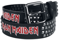 Iron Maiden - Logo - Gürtel - Riem - Unisex - zwart