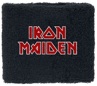 Iron Maiden - Logo - Wristband - Zweetbandje - Unisex - zwart