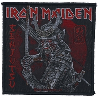 Iron Maiden - Senjutsu - Patch - Unisex - zwart rood