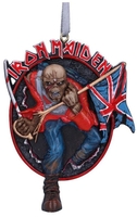Iron Maiden - The Trooper - Kerstballen - Unisex - multicolor