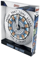Iron Man - Arc-Reactor - Wandklok - Unisex - multicolor