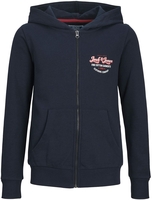 Jack & Jones - Andy Sweat Zip Hood - Kinder vesten - Mannen - navy