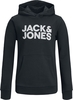 Jack & Jones - Corp Logo - Trui met capuchon - Mannen - zwart