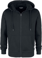 Jack & Jones - JJEBASIC - Vest met capuchon - Mannen - zwart