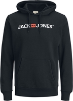 Jack & Jones - JJECORP OLD LOGO HOODED JUMPER NOOS - Trui met capuchon - Mannen - zwart