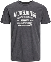 Jack & Jones - JJEJEANS TEE SS O-NECK NOOS 22/23 - T-shirt - Mannen - donkergrijs