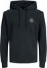 Jack & Jones - JJESHARK HOODED JUMPER NOOS - Trui met capuchon - Mannen - zwart
