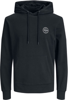 Jack & Jones - JJESHARK HOODED JUMPER NOOS - Trui met capuchon - Mannen - zwart