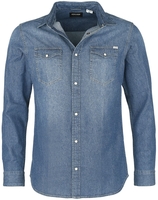 Jack & Jones - JJESHERIDAN SHIRT L/S NOOS - Denim shirt - Mannen - blauw