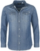 Jack & Jones - JJESHERIDAN SHIRT L/S NOOS - Denim shirt - Mannen - blauw