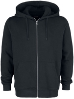 Jack & Jones - JJESTAR BASIC SWEAT ZIP HOOD - Vest met capuchon - Mannen - zwart