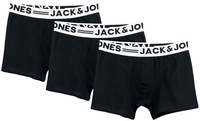 Jack & Jones - SENSE TRUNKS 3-PACK - Boxers - Mannen - zwart