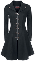 Jawbreaker - Lovely Coat - Korte jas - Vrouwen - zwart