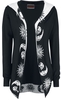 Jawbreaker - Moonstone Cardigan - Cardigan - Vrouwen - zwart wit